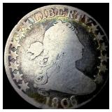 1806 Draped Bust Half Dollar LIGHTLY CIRCULATED