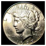1927-S Silver Peace Dollar UNCIRCULATED
