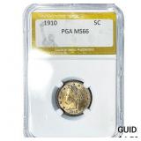 1910 Liberty Victory Nickel PGA MS66