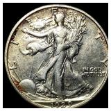 1929-S Silver Walking Liberty Half Dollar CLOSELY