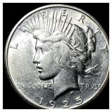 1925-S Silver Peace Dollar UNCIRCULATED