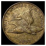 1857 Copper-Nickel Flying Eagle Cent UNCIRCULATED