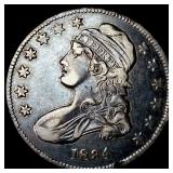 1834 Capped Bust Half Dollar NEARLY UNCIRCULATED