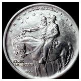 1925 Stone Mountain Silver Half Dollar UNCIRCULATE
