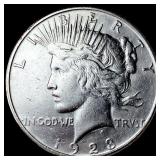 1923 Peace Silver Dollar CLOSELY UNCIRCULATED