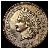 1859 Copper-Nickel Indian Head Cent UNCIRCULATED