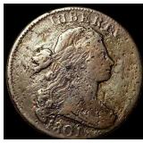 1801 Draped Bust Large Cent NICELY CIRCULATED