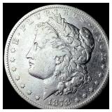 1878 Silver Morgan Dollar NEARLY UNCIRCULATED