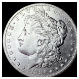 1886-O Silver Morgan Dollar CLOSELY UNCIRCULATED