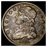 1834 Capped Bust Quarter NEARLY UNCIRCULATED