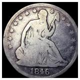 1846-O Silver Half Dollar NICELY CIRCULATED