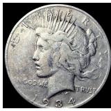 1934 Peace Silver Dollar NICELY CIRCULATED