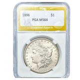 1896 Morgan Silver Dollar PGA MS64