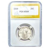 1929 Standing Liberty Quarter PGA MS64