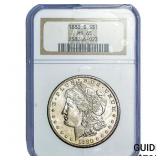 1880-S Morgan Silver Dollar NGC MS65