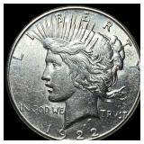 1922-S Silver Peace Dollar UNCIRCULATED