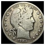 1902 Barber Half Dollar HIGH GRADE