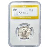 1925 Standing Liberty Quarter PGA MS65
