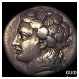 Greek Thessaly Lamia 400-350 Silver Hemidrachm