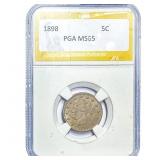 1898 Liberty Victory Nickel PGA MS65