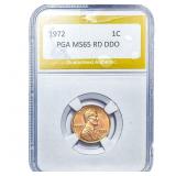 1972 Wheat Cent PGA MS65RD DDO