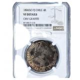 1806-SO Colonial Spain Silver 4 Reales NGC VF Deta