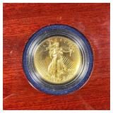 2009 US Mint UHR 1oz Gold $20 Dbl Eagle W/Box&Book