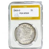 1903-O Morgan Silver Dollar PGA MS64