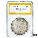 1888-O Morgan Silver Dollar PGA Genuine