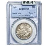 1936 Elgin Half Dollar PCGS MS65