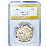 1939 Arkansas Half Dollar PGA MS67
