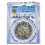 1798 Switzerland-Solothurn Silver 20 Batz PCGS VF3
