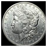 1885-S Silver Morgan Dollar CHOICE AU