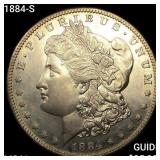 1884-S Morgan Silver Dollar UNCIRCULATED
