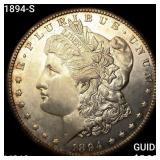 1894-S Morgan Silver Dollar CHOICE BU