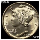 1926-D Mercury Dime GEM BU FSB
