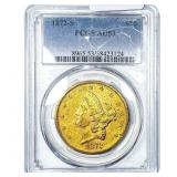 1872-S $20 Gold Double Eagle PCGS AU53