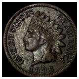 1886 Indian Head Cent NEARLY UNCIRCULATED