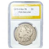 1879-S Rev 78 Morgan Silver Dollar PGA Genuine