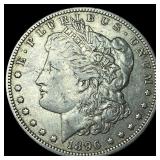1896-O Silver Morgan Dollar NEARLY  UNCIRCULATED