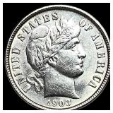 1903-O Silver Barber Dime UNCIRCULATED
