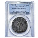 1771 Brunswick-Wolfenberg Silver 24 Mgr Groschen P