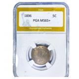 1896 Liberty Victory Nickel PGA MS65+