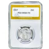 1927 Standing Liberty Quarter PGA MS64FH