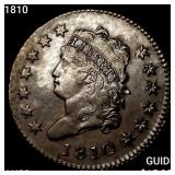 1810 Classic Head Large Cent CLOSELY UNCIRCULATED