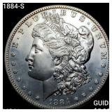 1884-S Morgan Silver Dollar UNCIRCULATED