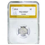1914 5C Canada PGA MS67