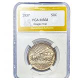 1937 Oregon Trail Half Dollar PGA MS68