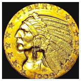 1909-D $5 Gold Half Eagle