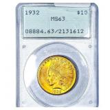 1932 $10 Gold Eagle PCGS MS63